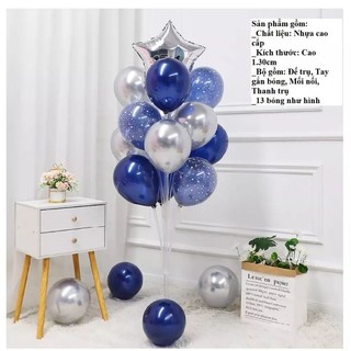Set trụ nhựa 13 nhánh kèm bóng cao su