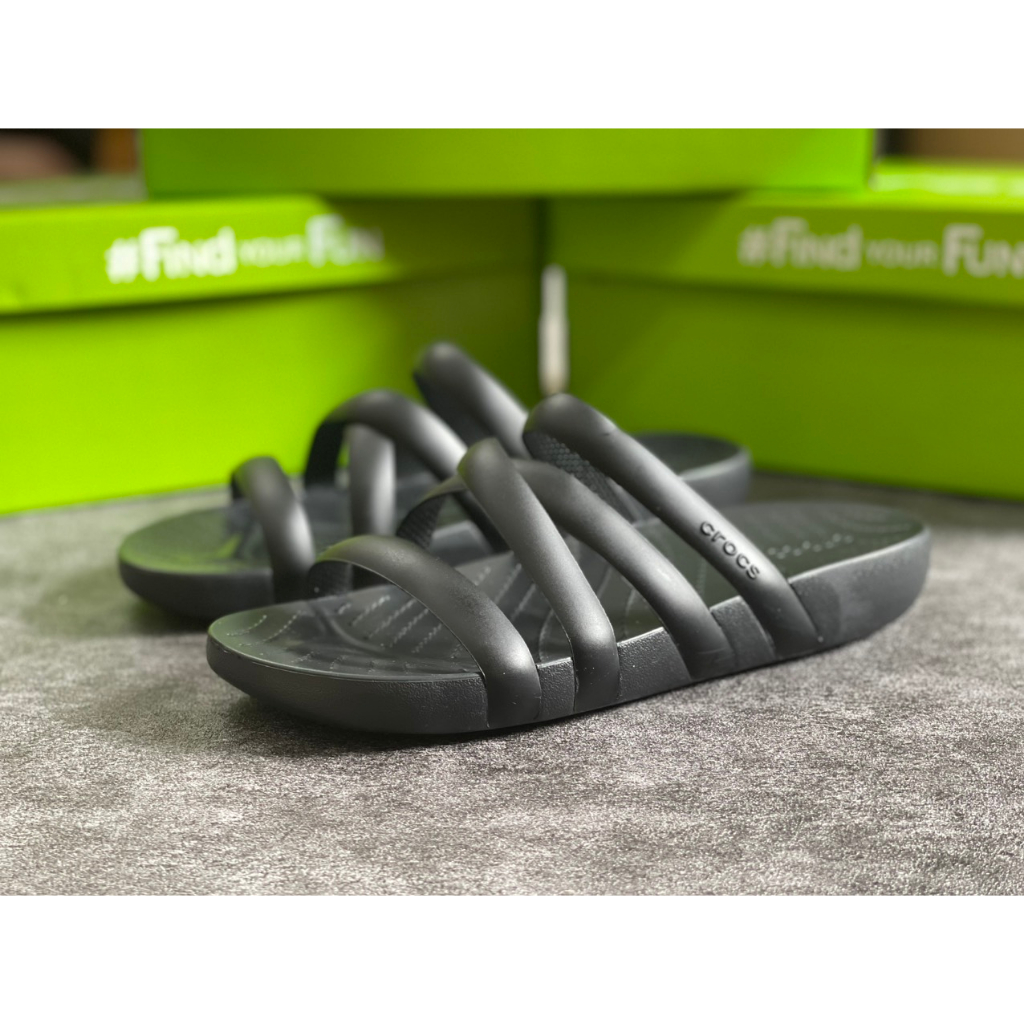 Crocs Splash Stappy-Lê Crocs quai đan