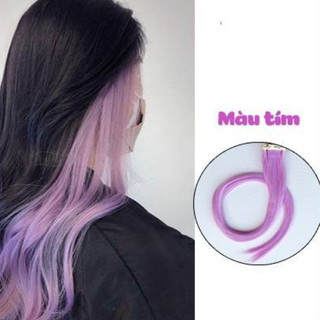 Light tóc màu cao cấp Tóc light dán nối tiện dụng Light tóc giả cao cấp