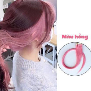Light tóc màu cao cấp Tóc light dán nối tiện dụng Light tóc giả cao cấp