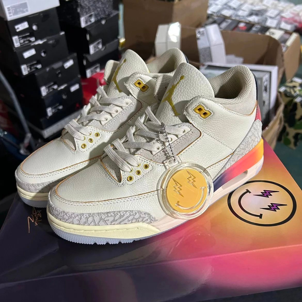 Giày Air Jordan 3 x J.Balvin " Cầu Vồng "