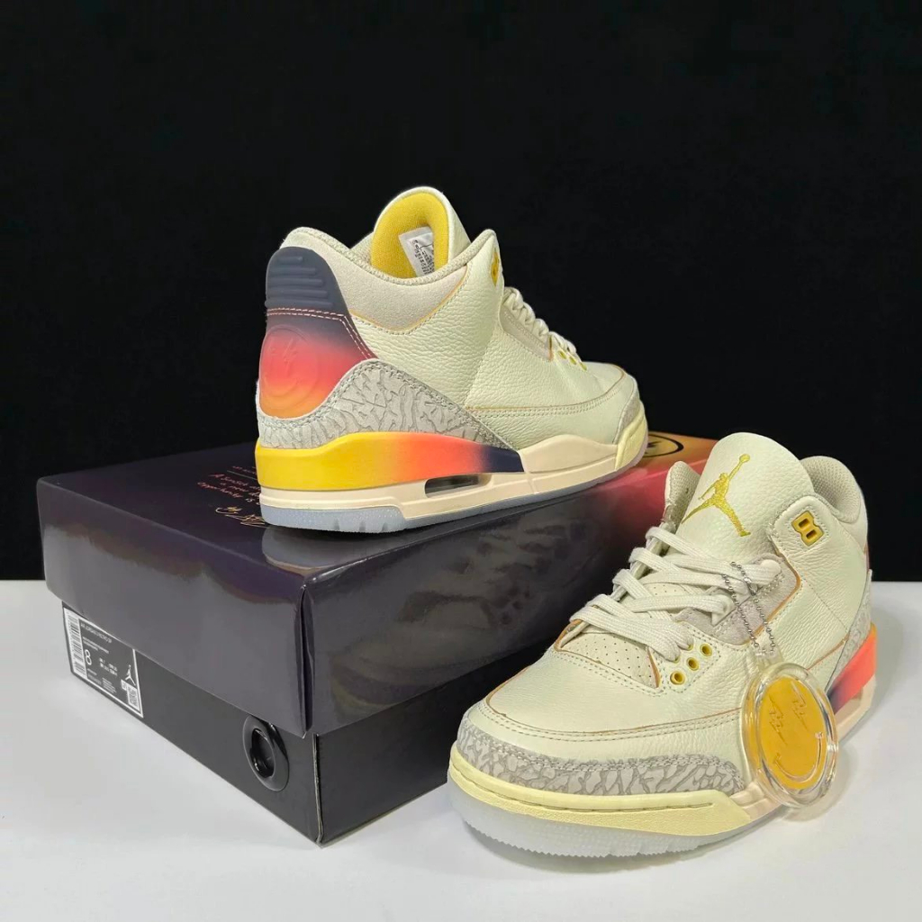 Giày Air Jordan 3 x J.Balvin " Cầu Vồng "