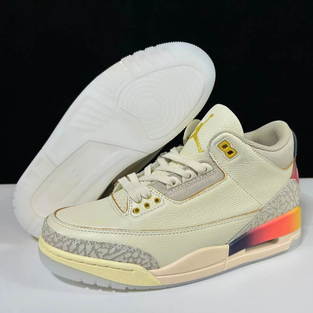 Giày Air Jordan 3 x J.Balvin " Cầu Vồng "