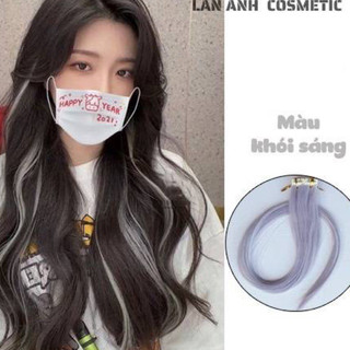 Light tóc màu cao cấp Tóc light dán nối tiện dụng Light tóc giả cao cấp