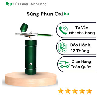 Súng phun oxi mini [ máy phun sương, máy phun oxy cầm tay mini z16, phun tinh chất, xịt khoáng ]
