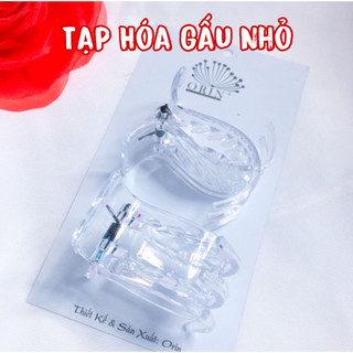 Kẹp Tóc Càng Cua 3 răng , 5 răng ,kẹp tròn trong suốt nhiều màu