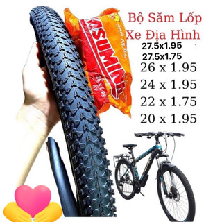 Săm lốp cho xe đạp thể thao địa hình 26x1.95, 24x1.95, 22x1.75, 20x1.95 -27.5