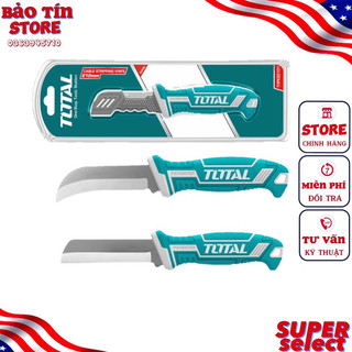 Đồ nghề total dao tước dây cáp lưỡi cong & thẳng 200mm tht51881 - tht51882