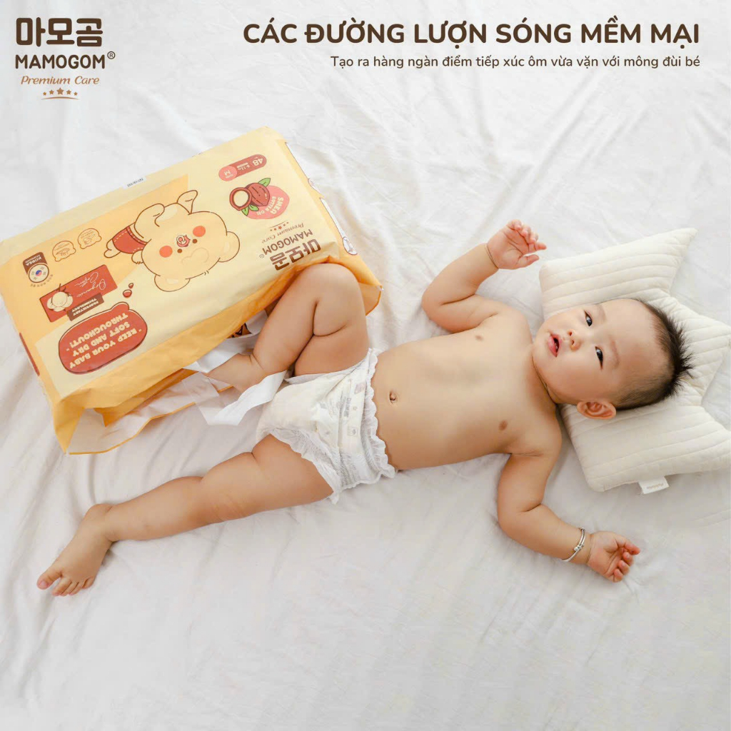 Tã Bỉm dán quần MAMOGOM Premium Care hữu cơ cao cấp công nghệ Hàn Quốc