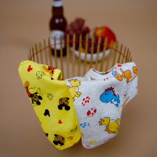 Áo Thun Ba Lỗ Tay Gấu Mickey và Khủng Long Cho Chó Mèo Quần Áo Thú Cưng Dễ Thương Hiha Pets.