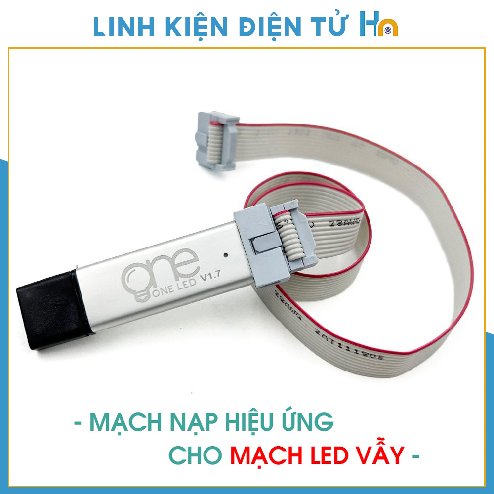 Mạch Nạp OneLED V1.7, nạp hiệu ứng từ phần mềm oneled vào mạch led vẫy