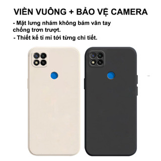 Ốp lưng Xiaomi Redmi 9C / Redmi 10c / Redmi 10A / Poco C40 / Poco C31 cạnh vuông,viền vuông,bảo vệ camera siêu rẻ