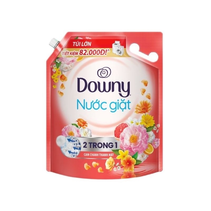 Nước Giặt Downy Matic Hương Vườn Hoa Thơm Ngát/Biển Xanh Tươi Mát/Hương Cam Chanh Túi 3.05 kg