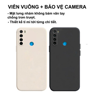 Ốp lưng Xiaomi Redmi Note 8 / Note 8 Pro cạnh vuông,viền vuông,bảo vệ camera siêu rẻ