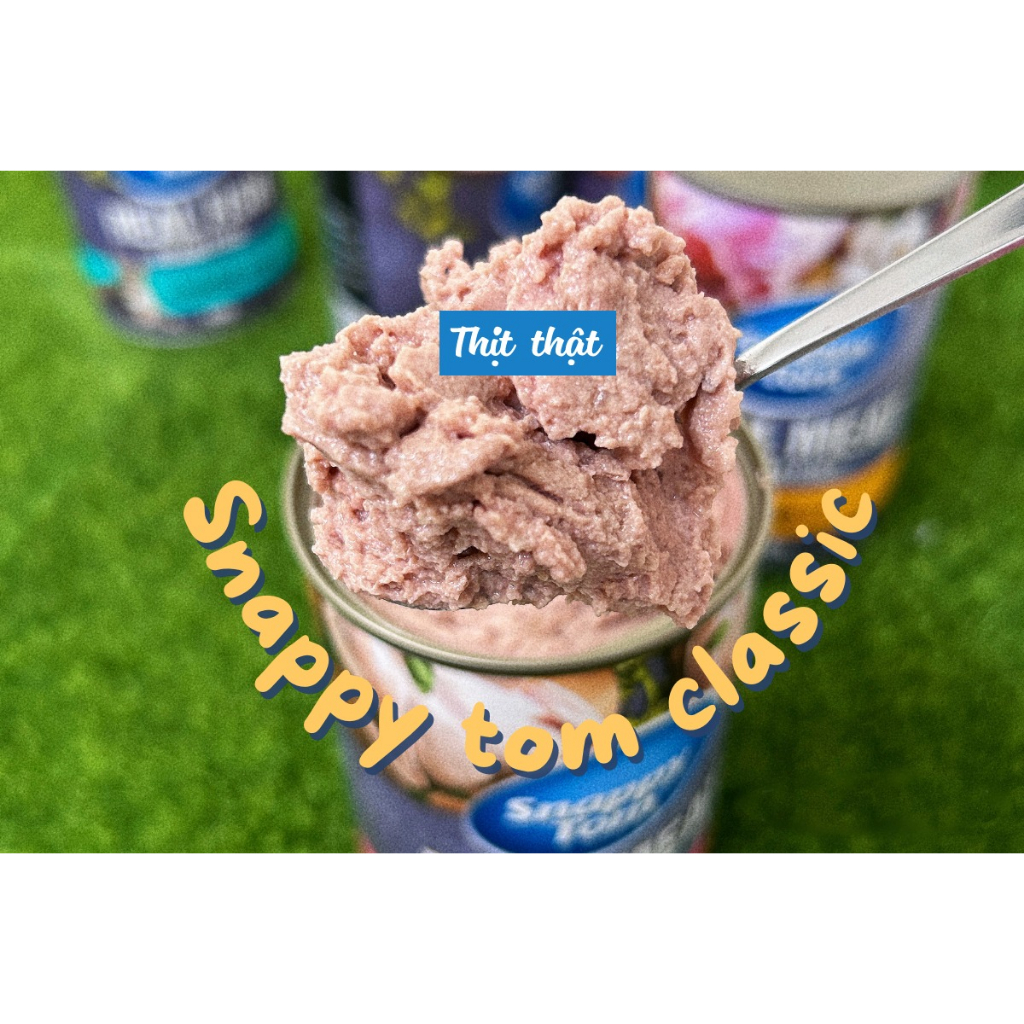 Pate  Cho Mèo Snappy Tom Lon 400 Gram - Nhập Khẩu Thái Lan