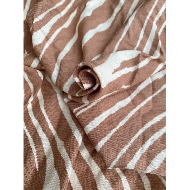 Vải linen sọc vằn đẹp