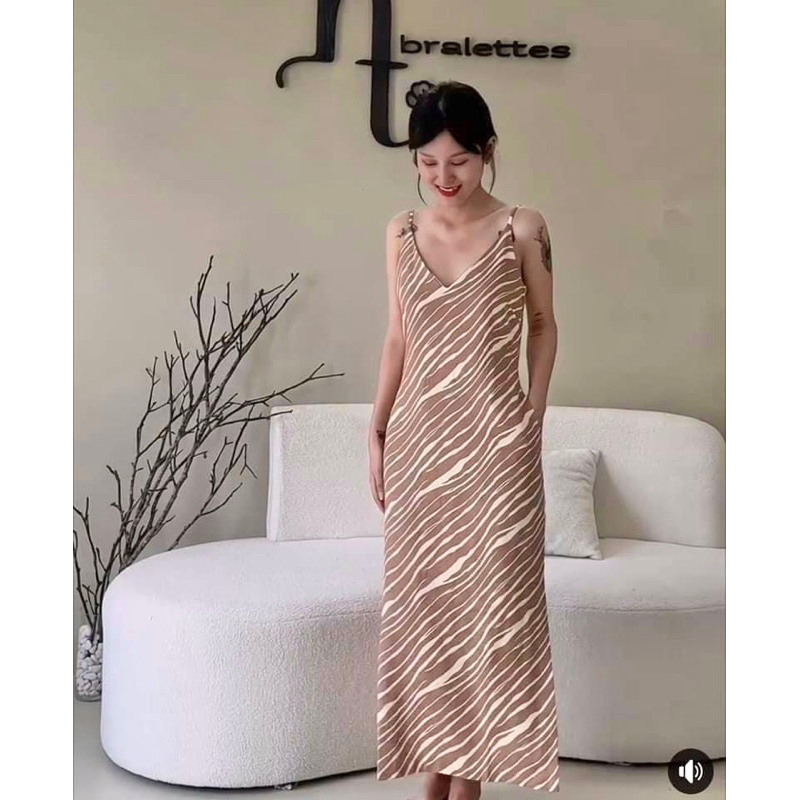 Vải linen sọc vằn đẹp