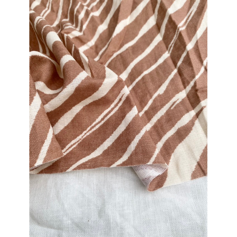 Vải linen sọc vằn đẹp