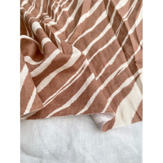 Vải linen sọc vằn đẹp