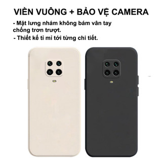 Ốp lưng Xiaomi Redmi Note 9 / Redmi Note 9s / Note 9 Pro cạnh vuông,viền vuông,bảo vệ camera siêu rẻ