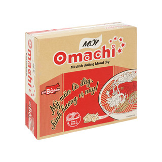 Thùng 30 gói mì trộn Omachi xốt Spaghetti 90g/ Thùng 30 gói mì khoai tây Omachi sườn hầm ngũ quả 80g/ xốt bò hầm