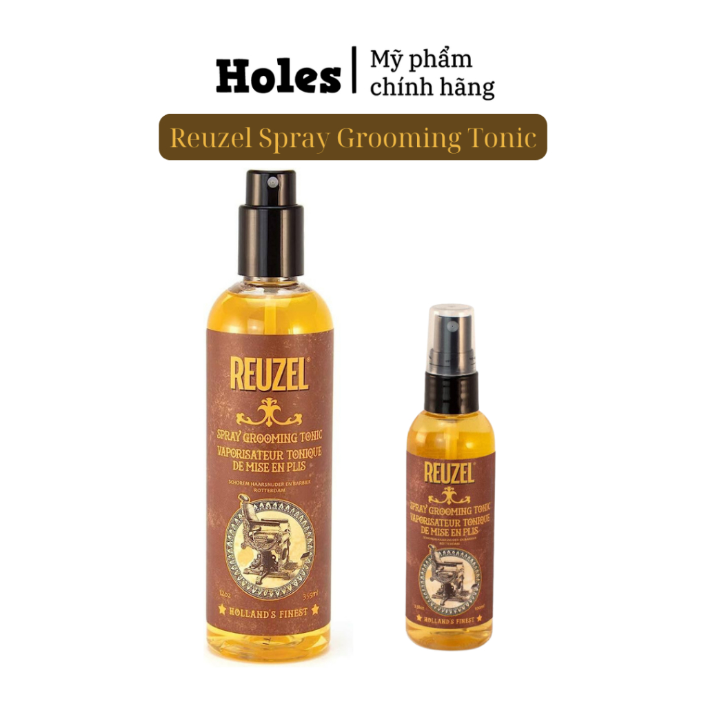 Xịt tạo phồng tóc Reuzel Spray Grooming Tonic