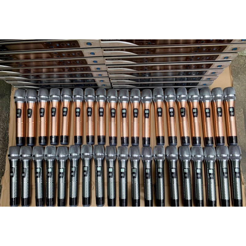 Mic bãi Baier T9 tự ngắt vỏ da cá mới chất