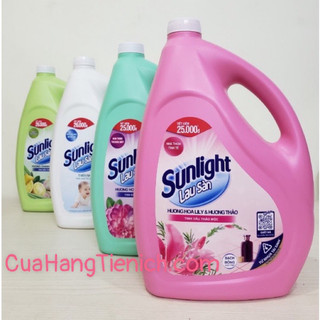 Nước Lau Sàn Sunlight Thiên Nhiên Sả Chanh chai 3.6kg