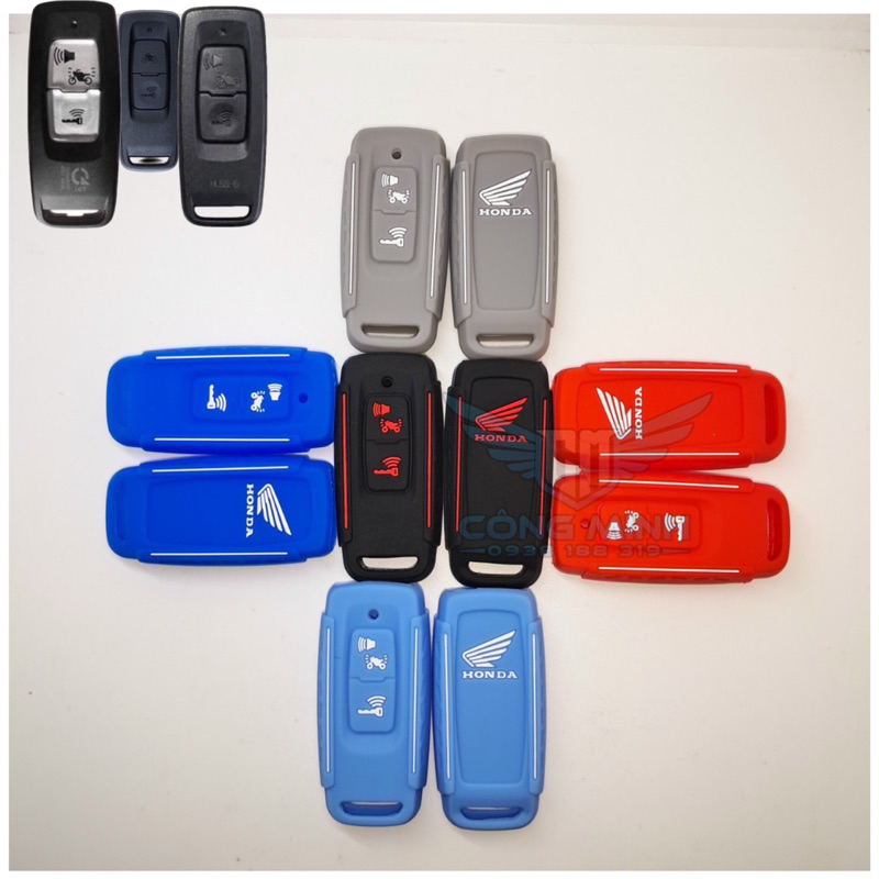 Bao Bọc Chìa Khoá Smartkey Honda 2022 Bảo Vệ Remote Cho Xe AB,Vision,Vario160,Các Dòng Xe Có Bao Remote Tương Tự