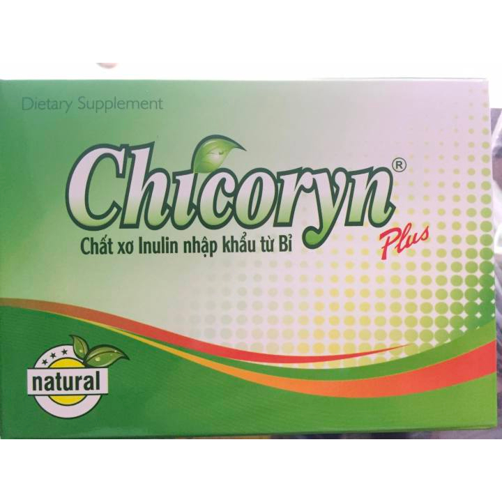 Chicoryn - Bổ sung chất xơ,  vi khuẩn có ích, giảm táo bón .