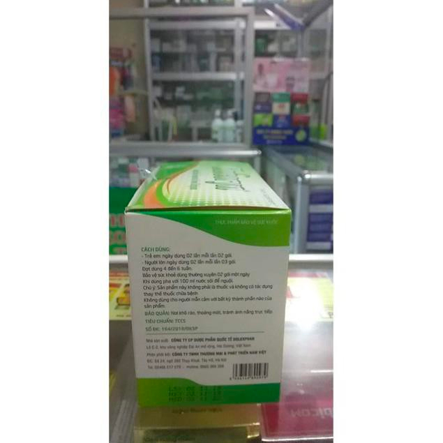 Chicoryn - Bổ sung chất xơ,  vi khuẩn có ích, giảm táo bón .