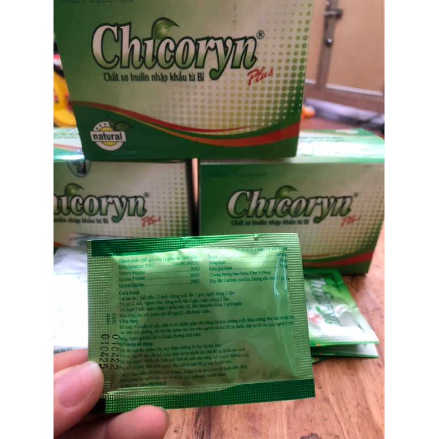 Chicoryn - Bổ sung chất xơ,  vi khuẩn có ích, giảm táo bón .