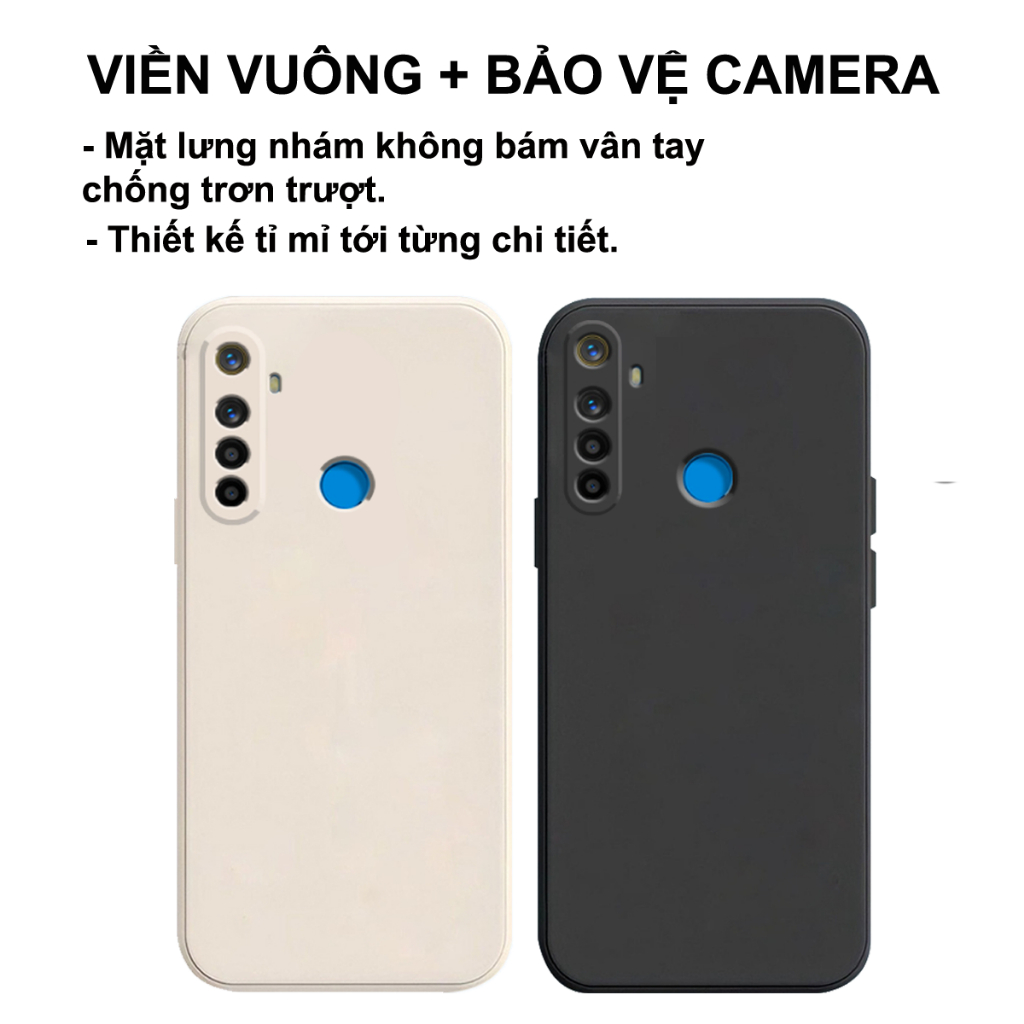 Ốp lưng Realme 5 / REALME 5I / Realme Q / REALME 5 Pro / REALME C3 cạnh vuông,viền vuông,bảo vệ camera siêu rẻ