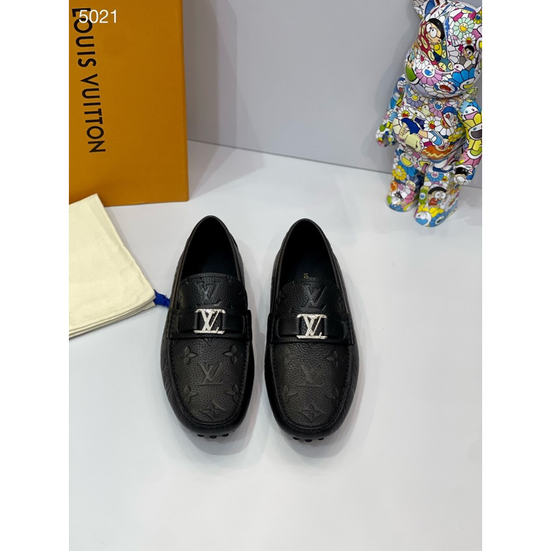⚡️ 𝐅𝐑𝐄𝐄 𝐒𝐇𝐈𝐏⚡️Giày lười 𝕃𝕧 hoạ tiết dập FULLBOX