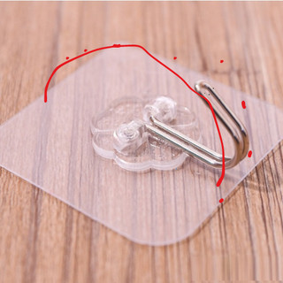 Bộ 10 móc dán tường chịu lực, miếng dán siêu dính cường lực