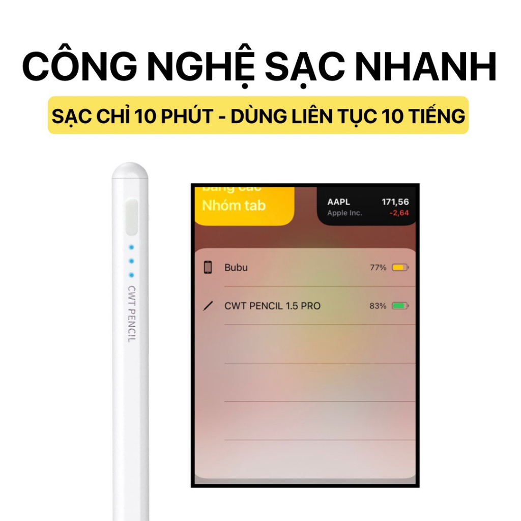 Bút cảm ứng CWT Pencil 1.5 pro