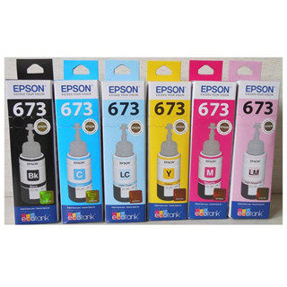 Mực máy in Epson L805 / L810 / L800 / L1800 - T673 chính hãng