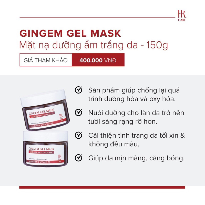 MẶT NẠ GEL HAKI 🇰🇷
