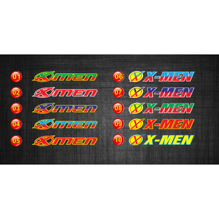 Tem xmen dán xe, tem xmen, tem dán đầu xe, tem ô tô, tem xe tải- sl 1 cái