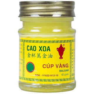 Cao xoa cúp vàng diện chẩn dầu cù là