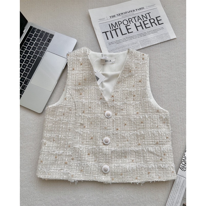 ÁO DẠ TWEED GILE SÁT NÁCH QC CAO CẤP