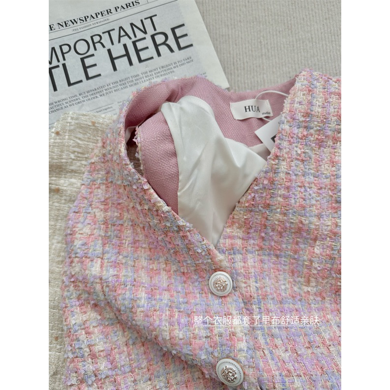 ÁO DẠ TWEED GILE SÁT NÁCH QC CAO CẤP