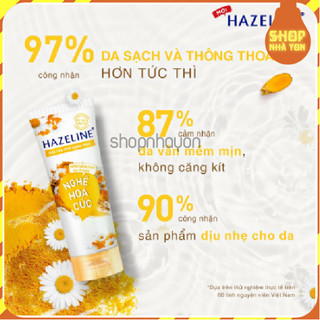 Sữa Rữa Mặt Hazeline 50g Matcha & Lựu đỏ