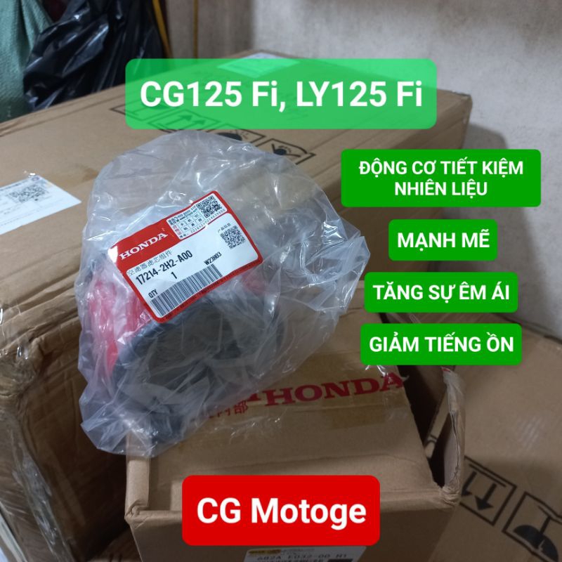 Lọc gió xe Moto Honda CG125 Fi, LY125 Fi, CG125 Sundrio 2017 2018