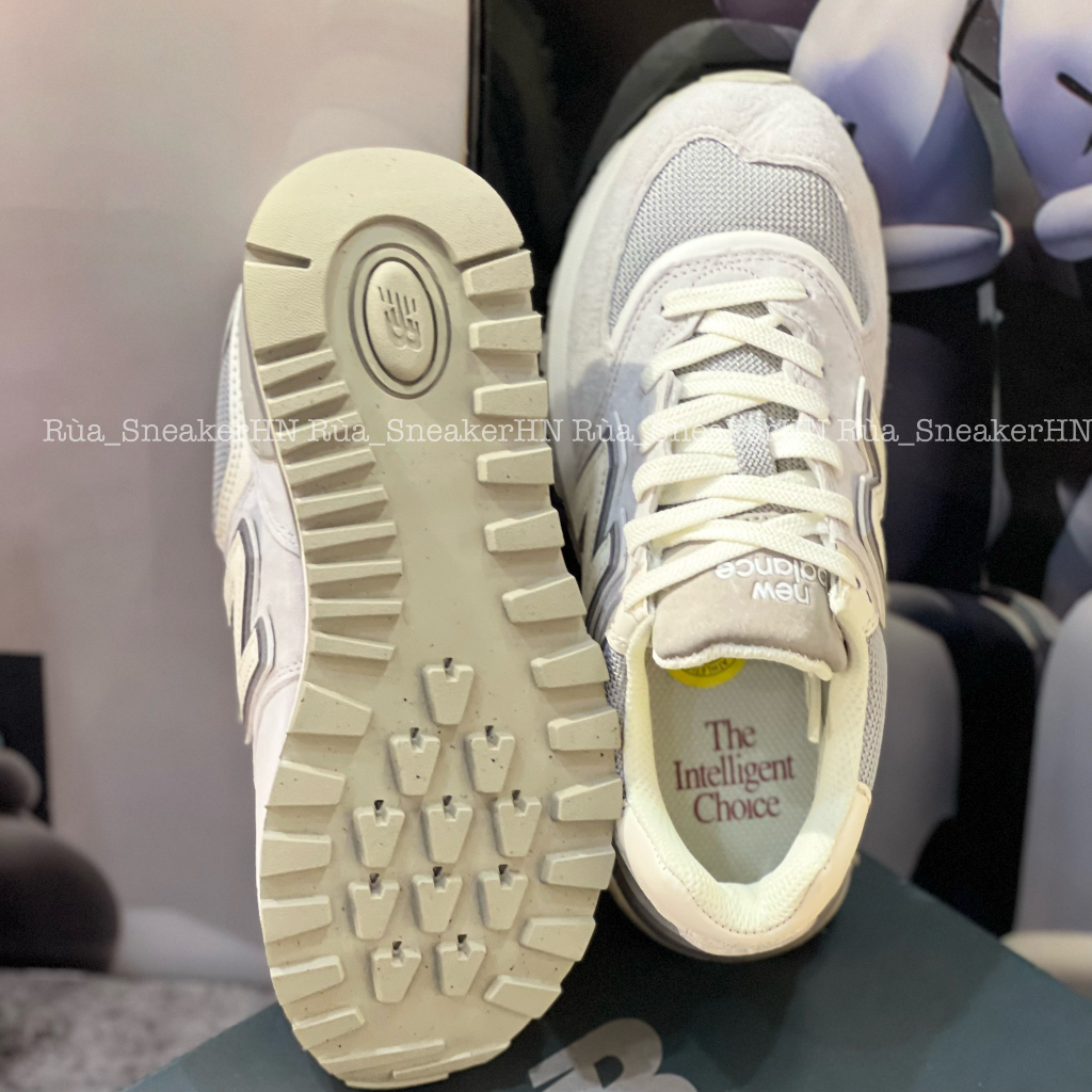 Giày Thể Thao New Balance 574 Legacy Grey Sea Salt U574LGVB.NB Xám Kem Siêu Cute