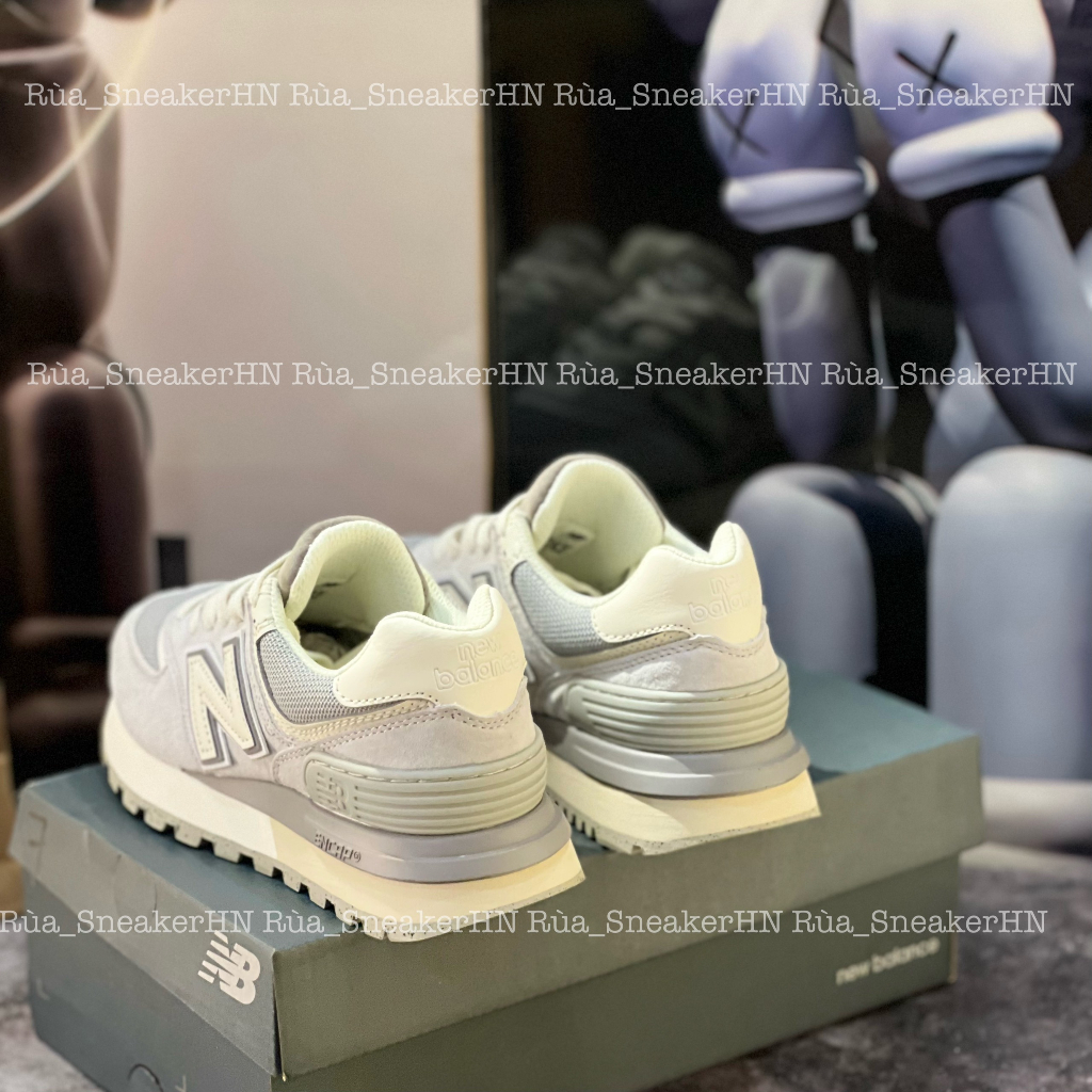 Giày Thể Thao New Balance 574 Legacy Grey Sea Salt U574LGVB.NB Xám Kem Siêu Cute