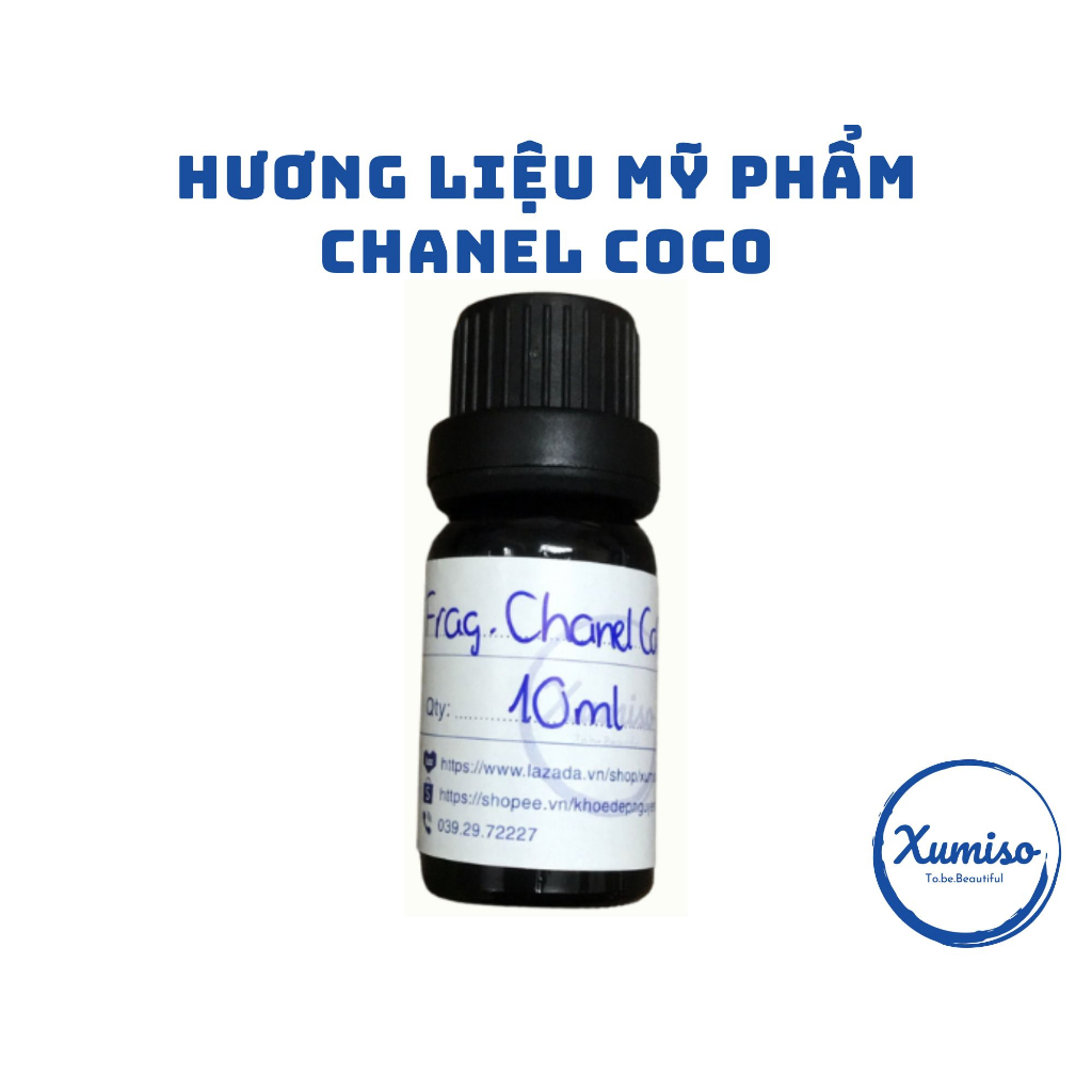Hương nước hoa Ch. Coco - Hương liệu mỹ phẩm - Xumiso - 5mL/10mL