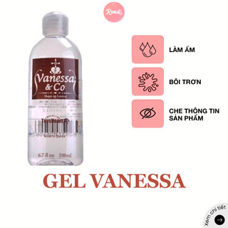 Gel bôi trơn Vanessa Nhật Bản gốc nước, an toàn, tinh chất sâm 200ml | Rendi Store