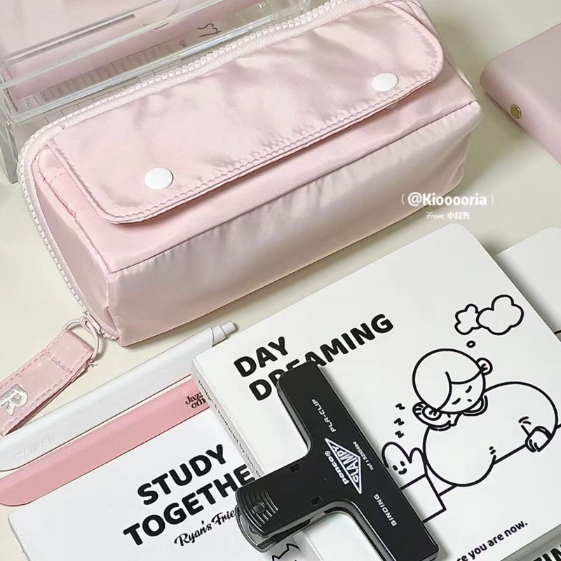 Túi Đựng Viết Kích Cỡ Lớn Màu Pastel Dễ Thươn TB005