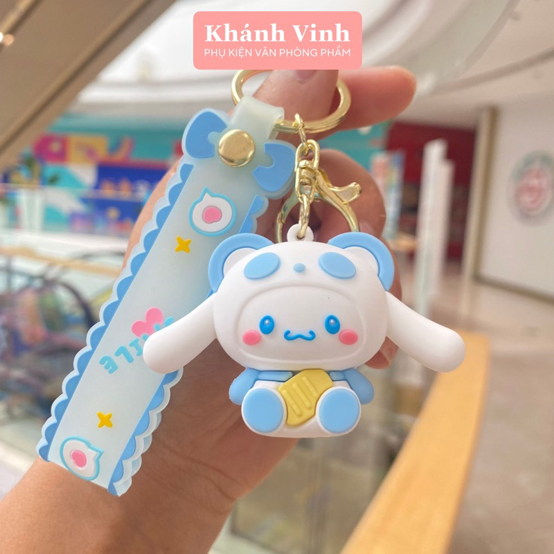 Móc Khoá Cao Cấp Hình Chú Cinnamoroll Coosplay Động Vật Dễ Thương | Móc Khoá Loại To - PKVPP Khánh Vinh